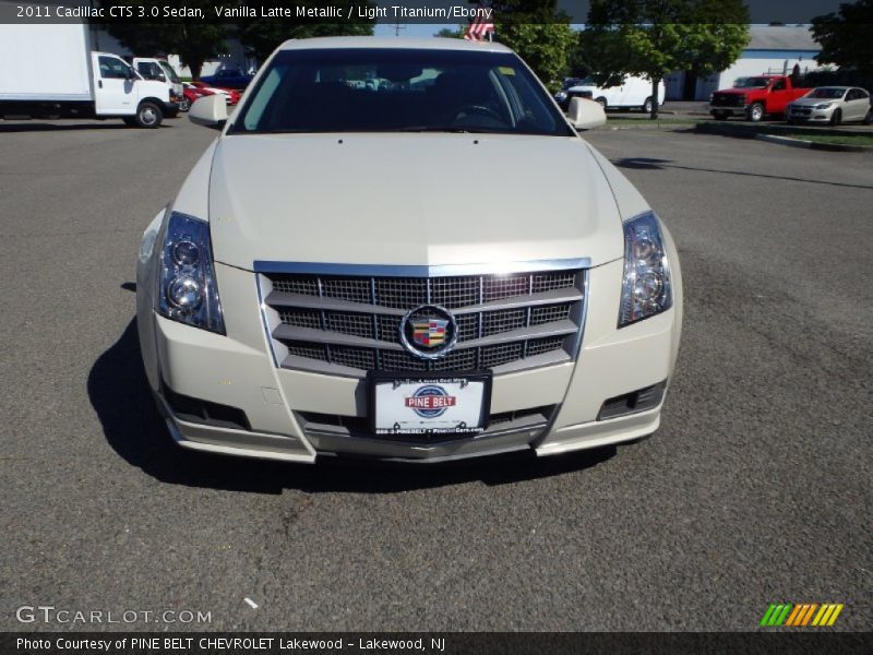 Vanilla Latte Metallic / Light Titanium/Ebony 2011 Cadillac CTS 3.0 Sedan