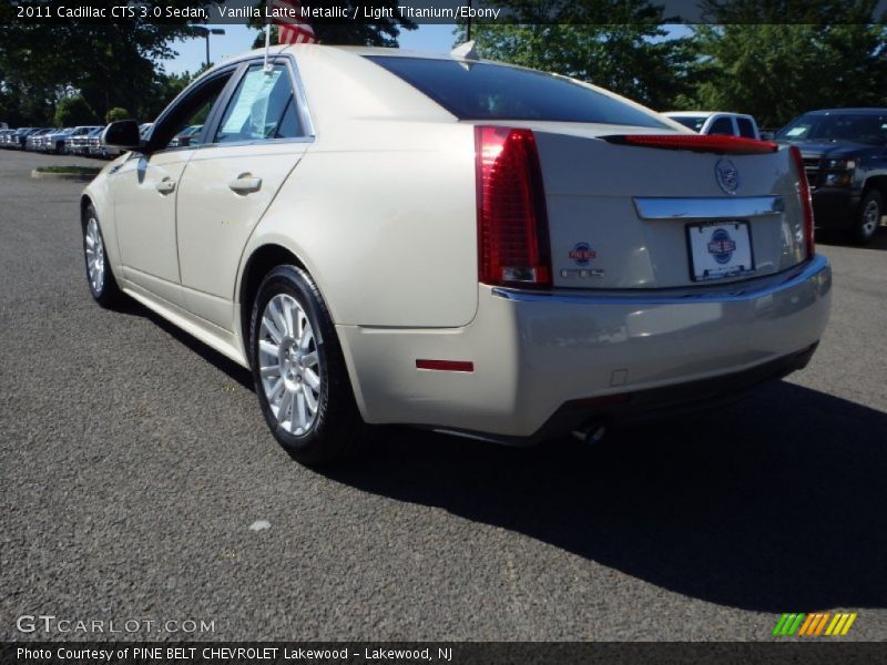 Vanilla Latte Metallic / Light Titanium/Ebony 2011 Cadillac CTS 3.0 Sedan