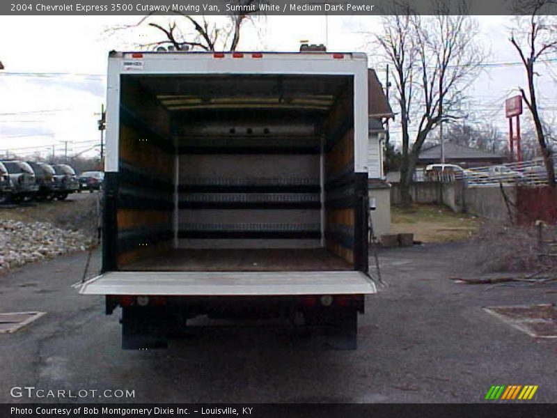 Summit White / Medium Dark Pewter 2004 Chevrolet Express 3500 Cutaway Moving Van