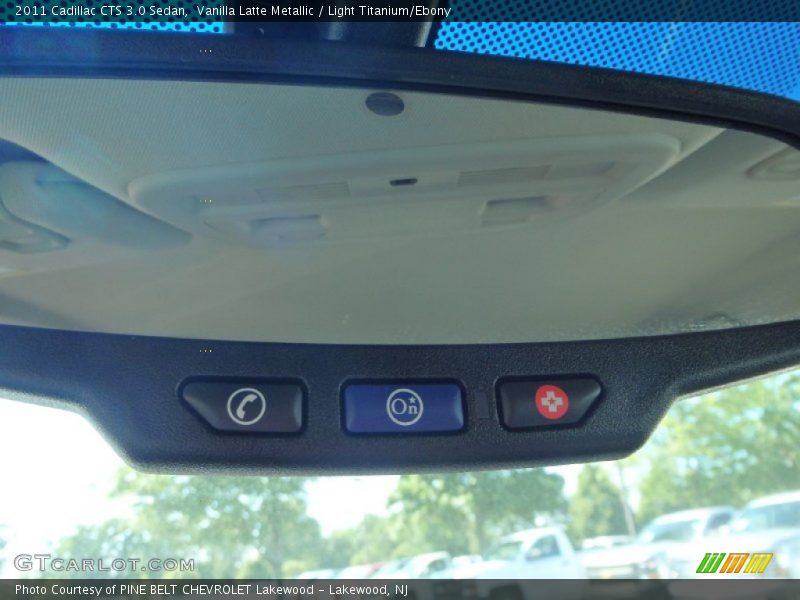 Vanilla Latte Metallic / Light Titanium/Ebony 2011 Cadillac CTS 3.0 Sedan