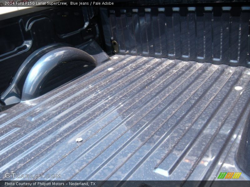 Blue Jeans / Pale Adobe 2014 Ford F150 Lariat SuperCrew