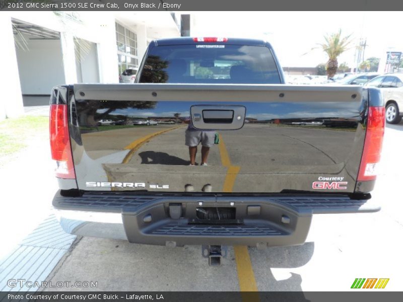 Onyx Black / Ebony 2012 GMC Sierra 1500 SLE Crew Cab