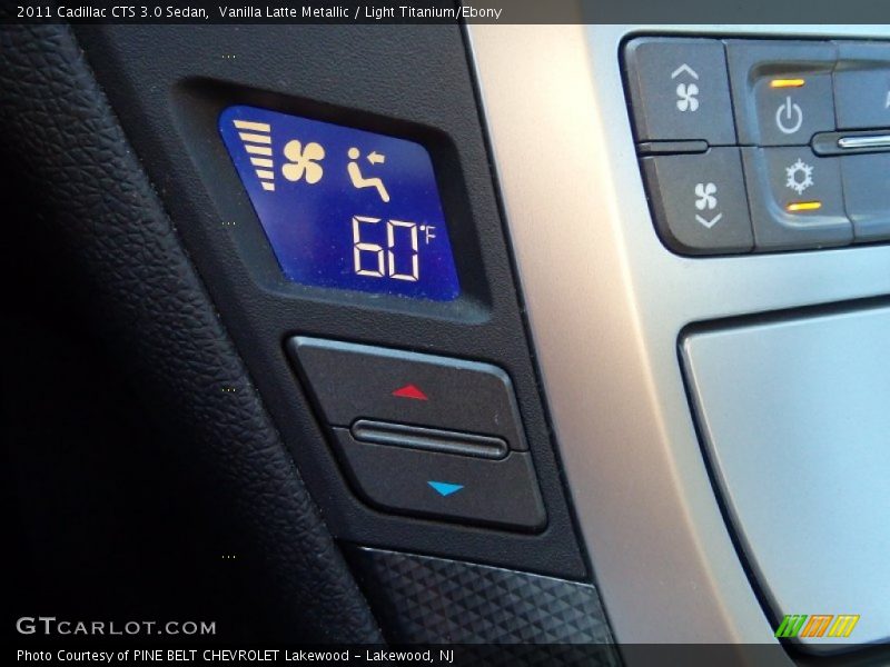 Vanilla Latte Metallic / Light Titanium/Ebony 2011 Cadillac CTS 3.0 Sedan