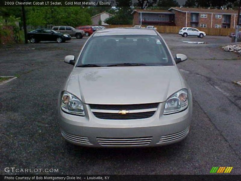Gold Mist Metallic / Ebony 2009 Chevrolet Cobalt LT Sedan
