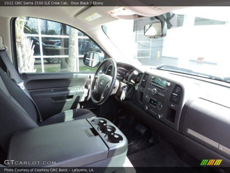 Onyx Black / Ebony 2012 GMC Sierra 1500 SLE Crew Cab