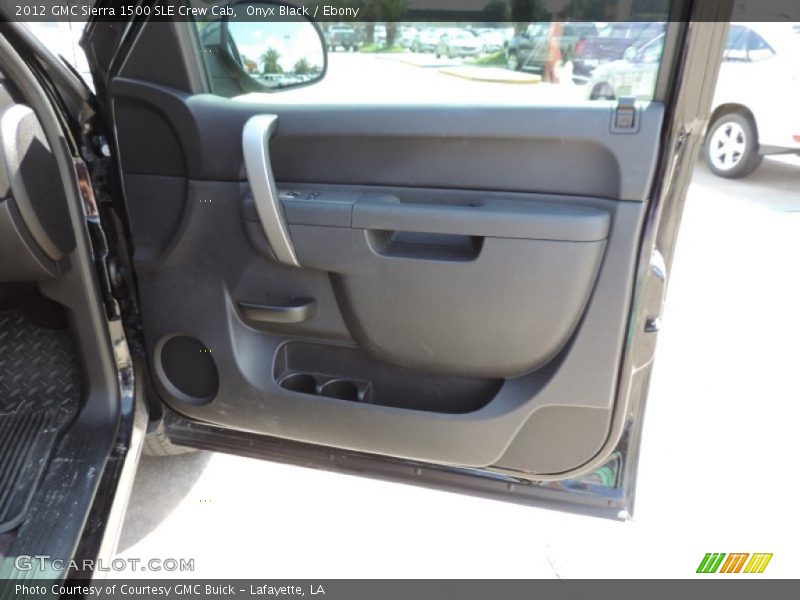Onyx Black / Ebony 2012 GMC Sierra 1500 SLE Crew Cab