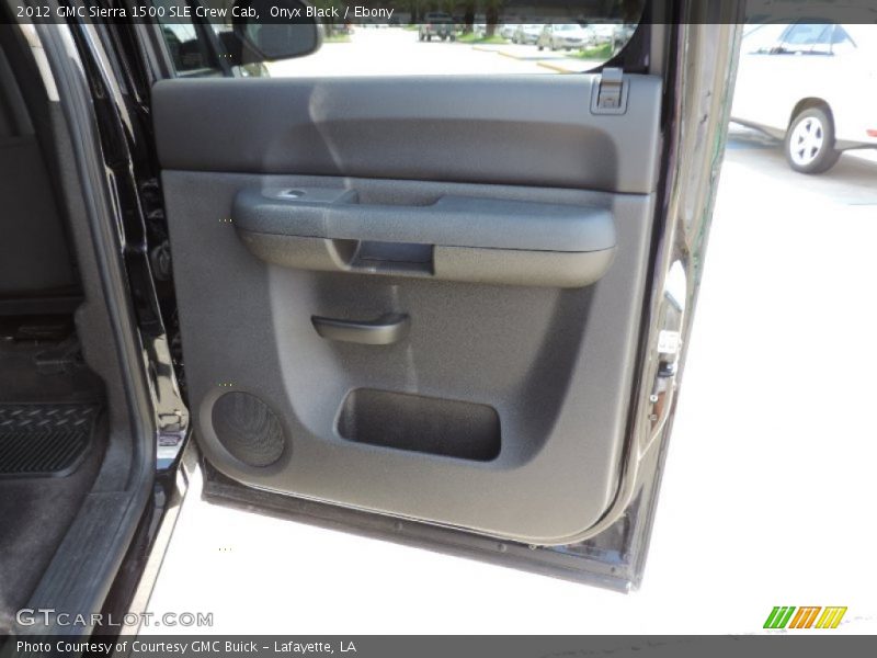 Onyx Black / Ebony 2012 GMC Sierra 1500 SLE Crew Cab
