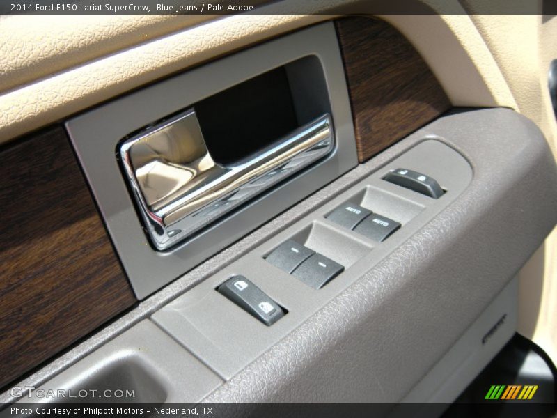 Blue Jeans / Pale Adobe 2014 Ford F150 Lariat SuperCrew