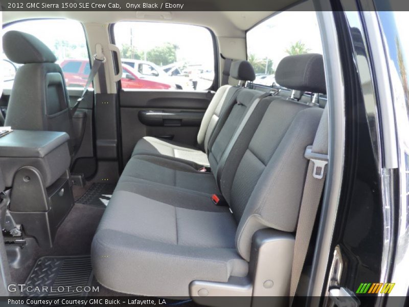 Onyx Black / Ebony 2012 GMC Sierra 1500 SLE Crew Cab