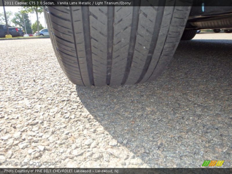 Vanilla Latte Metallic / Light Titanium/Ebony 2011 Cadillac CTS 3.0 Sedan
