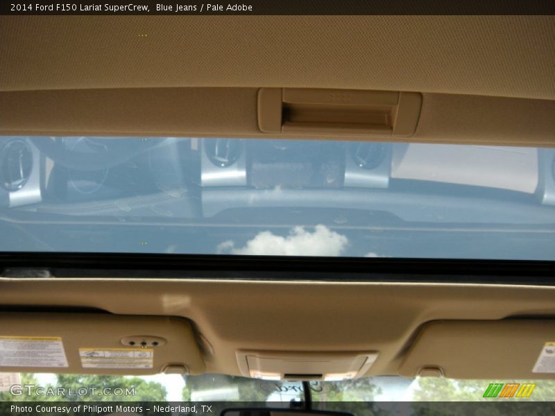 Blue Jeans / Pale Adobe 2014 Ford F150 Lariat SuperCrew