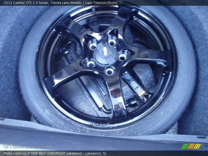 Vanilla Latte Metallic / Light Titanium/Ebony 2011 Cadillac CTS 3.0 Sedan