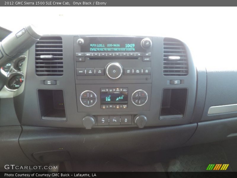Onyx Black / Ebony 2012 GMC Sierra 1500 SLE Crew Cab