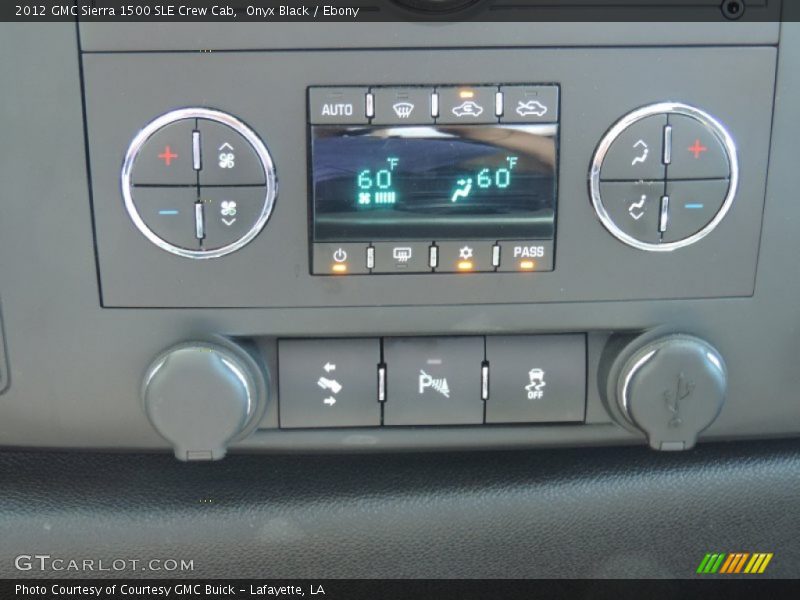 Onyx Black / Ebony 2012 GMC Sierra 1500 SLE Crew Cab