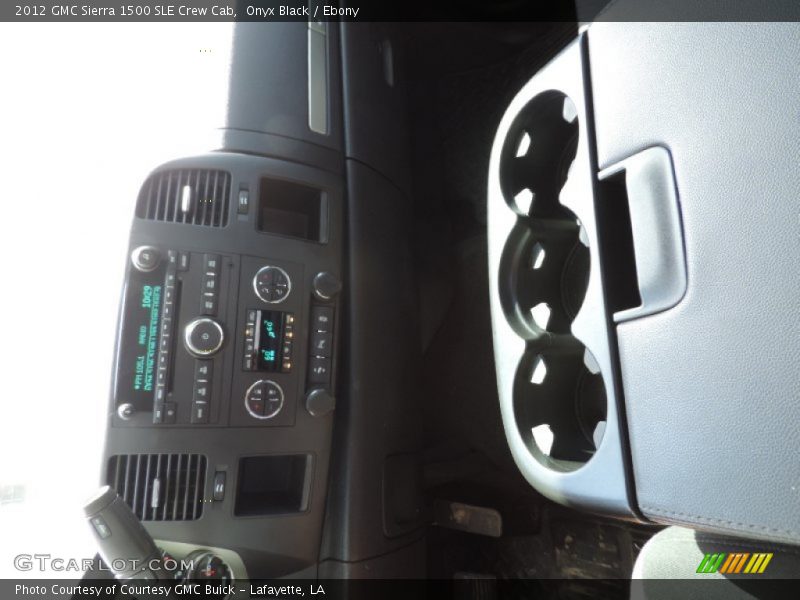 Onyx Black / Ebony 2012 GMC Sierra 1500 SLE Crew Cab