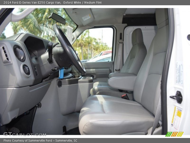 Oxford White / Medium Flint 2014 Ford E-Series Van E250 Cargo Van