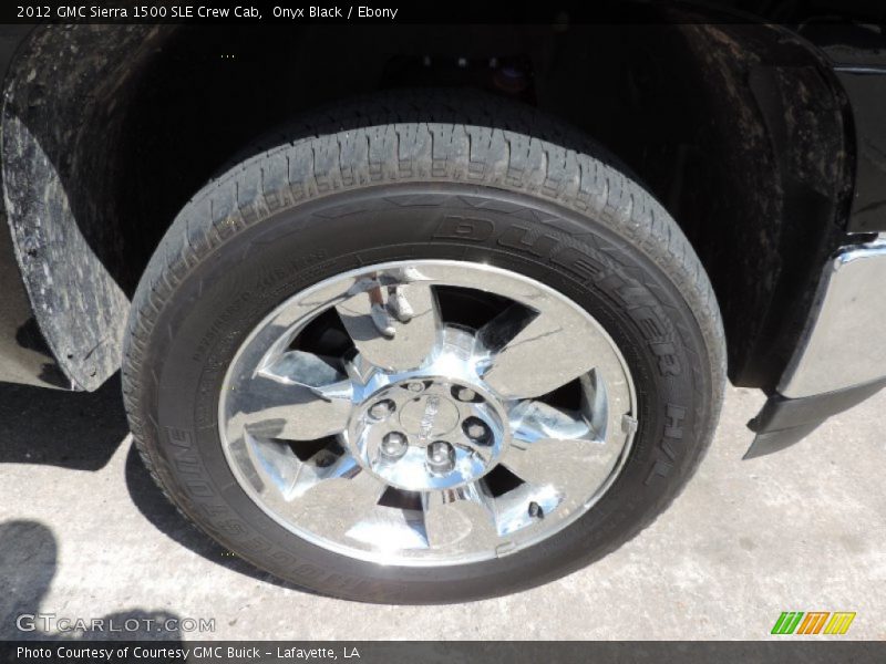 Onyx Black / Ebony 2012 GMC Sierra 1500 SLE Crew Cab