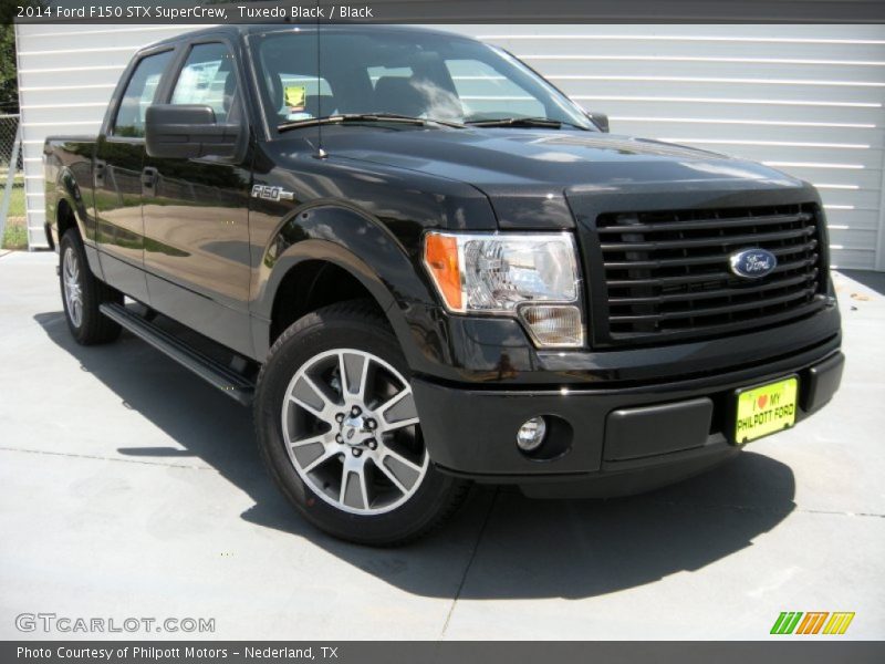 Tuxedo Black / Black 2014 Ford F150 STX SuperCrew