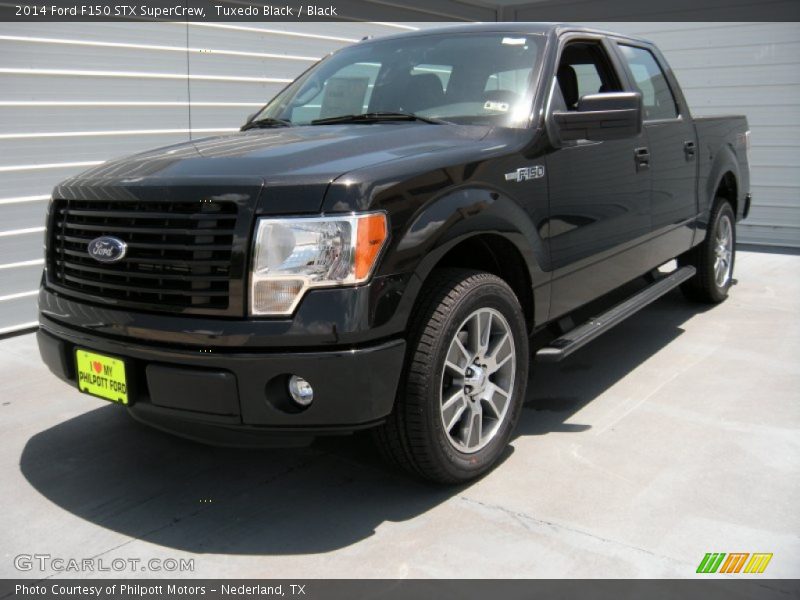 Tuxedo Black / Black 2014 Ford F150 STX SuperCrew