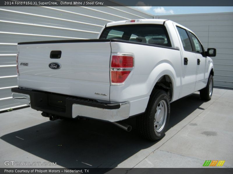 Oxford White / Steel Grey 2014 Ford F150 XL SuperCrew