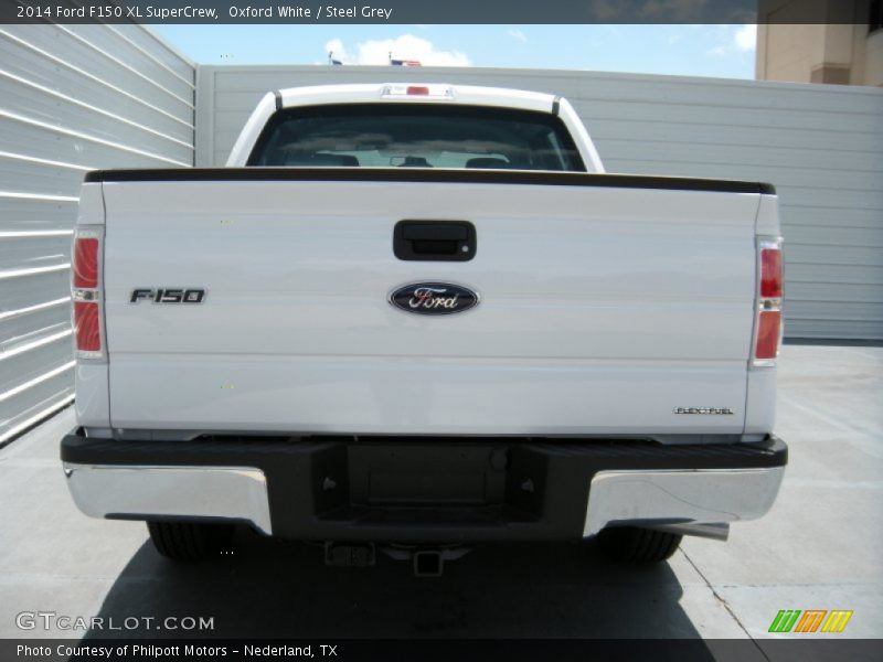 Oxford White / Steel Grey 2014 Ford F150 XL SuperCrew