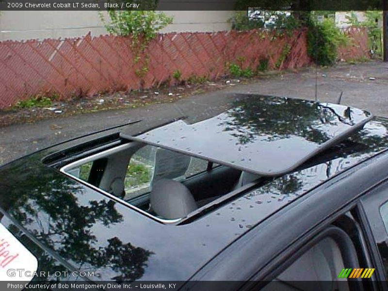 Black / Gray 2009 Chevrolet Cobalt LT Sedan