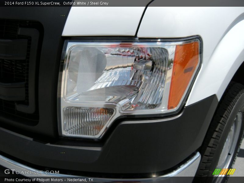 Oxford White / Steel Grey 2014 Ford F150 XL SuperCrew