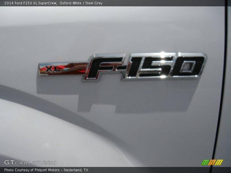 Oxford White / Steel Grey 2014 Ford F150 XL SuperCrew