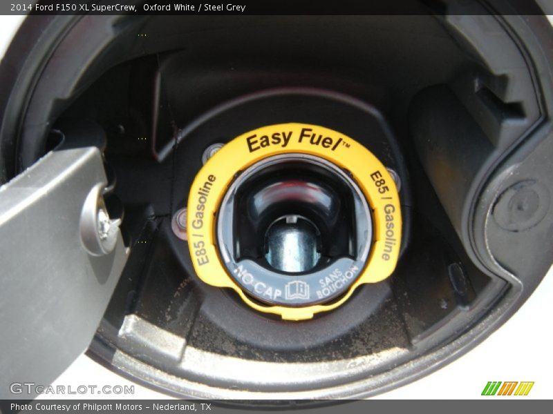 Oxford White / Steel Grey 2014 Ford F150 XL SuperCrew