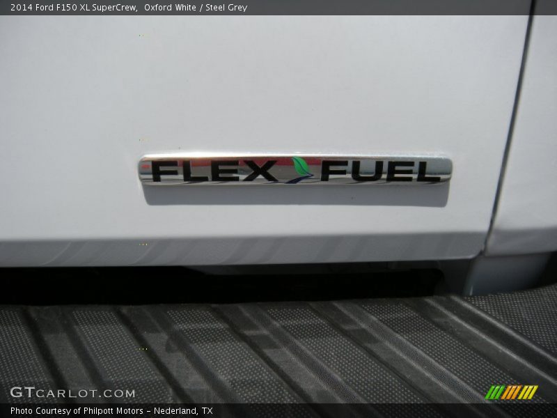 Oxford White / Steel Grey 2014 Ford F150 XL SuperCrew