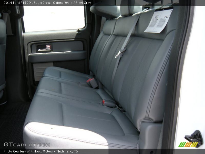 Oxford White / Steel Grey 2014 Ford F150 XL SuperCrew