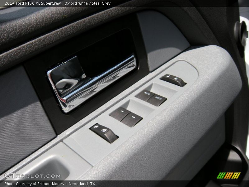 Oxford White / Steel Grey 2014 Ford F150 XL SuperCrew