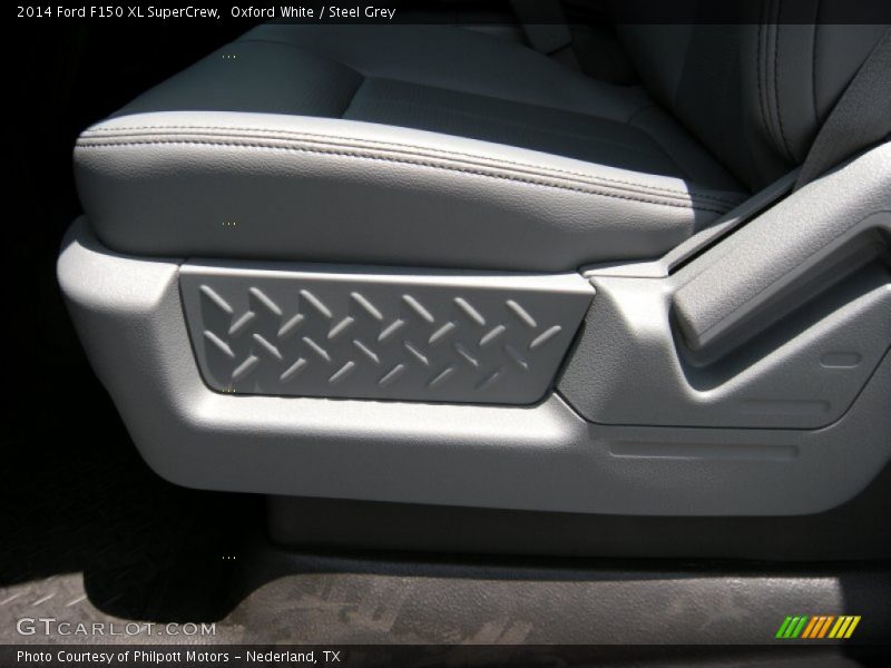 Oxford White / Steel Grey 2014 Ford F150 XL SuperCrew