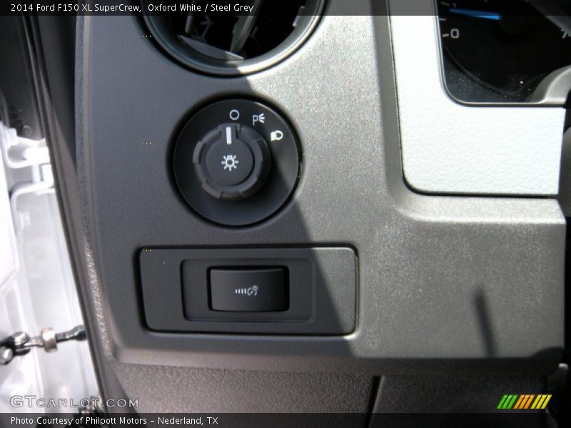 Oxford White / Steel Grey 2014 Ford F150 XL SuperCrew