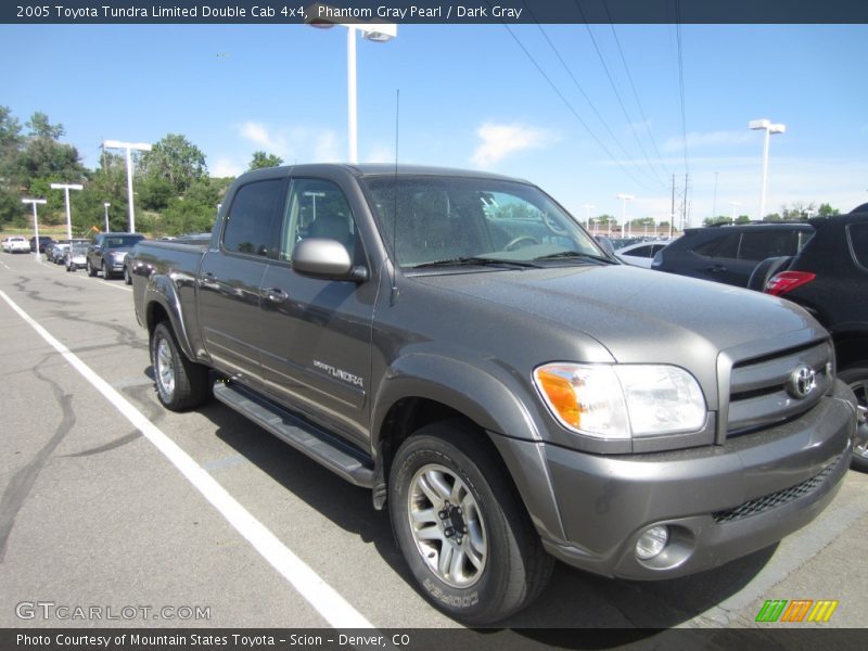 Phantom Gray Pearl / Dark Gray 2005 Toyota Tundra Limited Double Cab 4x4