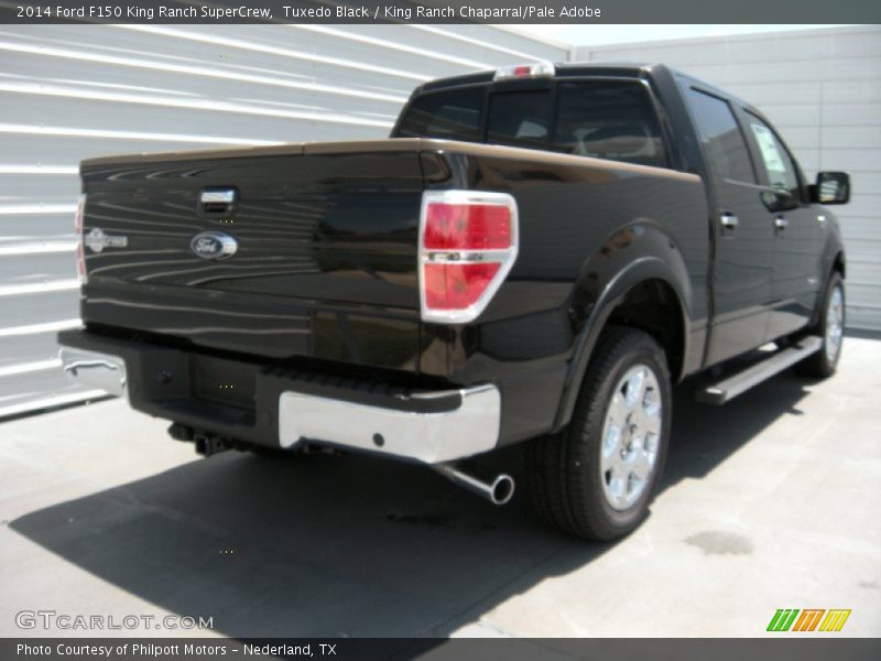 Tuxedo Black / King Ranch Chaparral/Pale Adobe 2014 Ford F150 King Ranch SuperCrew