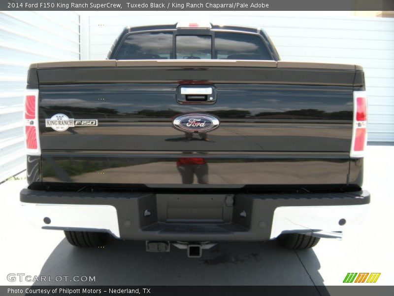 Tuxedo Black / King Ranch Chaparral/Pale Adobe 2014 Ford F150 King Ranch SuperCrew