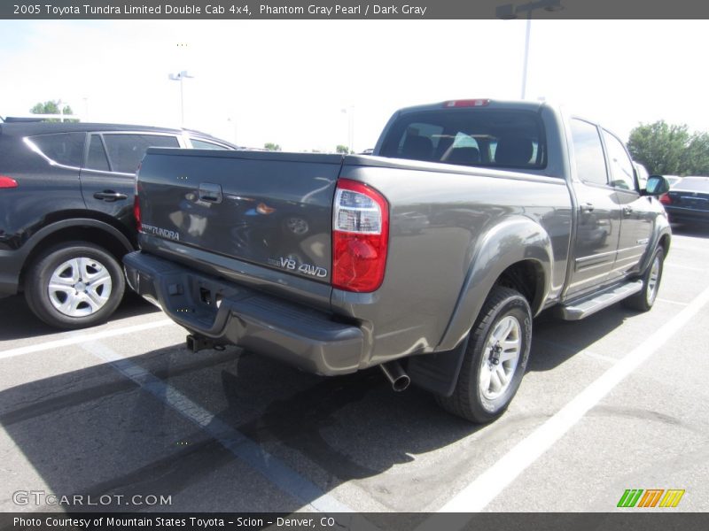 Phantom Gray Pearl / Dark Gray 2005 Toyota Tundra Limited Double Cab 4x4