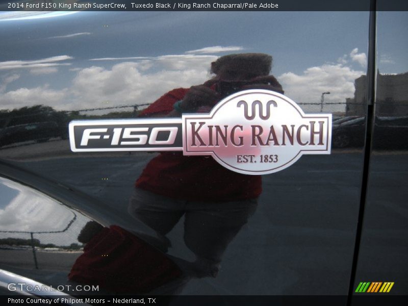 Tuxedo Black / King Ranch Chaparral/Pale Adobe 2014 Ford F150 King Ranch SuperCrew