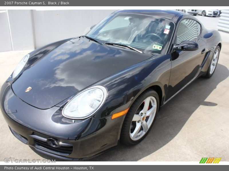 Black / Black 2007 Porsche Cayman S