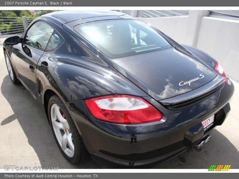 Black / Black 2007 Porsche Cayman S