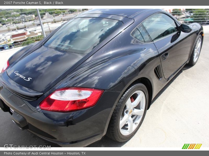 Black / Black 2007 Porsche Cayman S