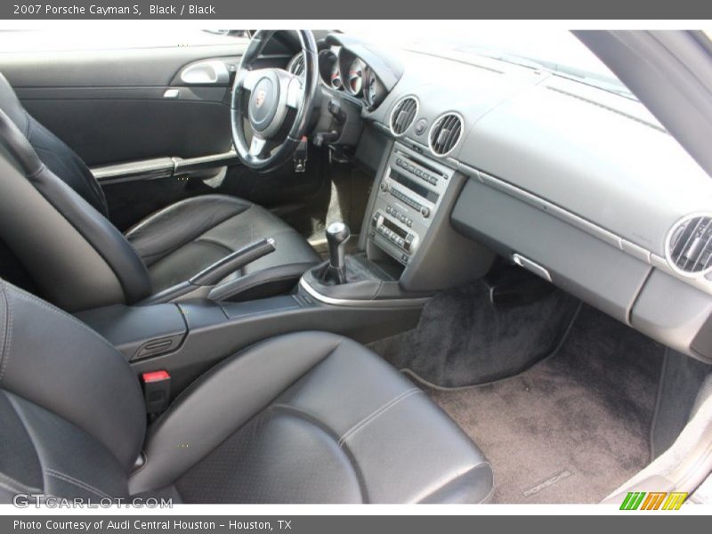 Black / Black 2007 Porsche Cayman S