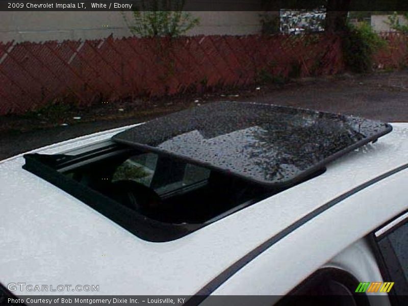 White / Ebony 2009 Chevrolet Impala LT