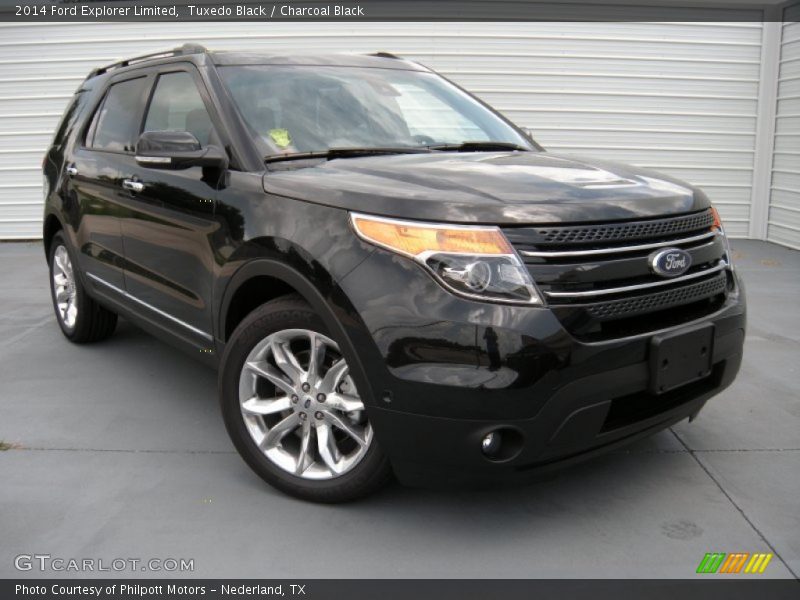 Tuxedo Black / Charcoal Black 2014 Ford Explorer Limited