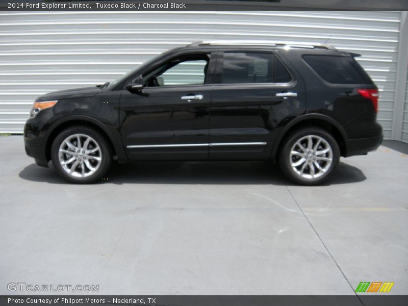 Tuxedo Black / Charcoal Black 2014 Ford Explorer Limited