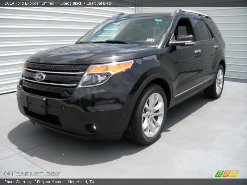 Tuxedo Black / Charcoal Black 2014 Ford Explorer Limited
