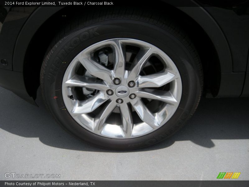 Tuxedo Black / Charcoal Black 2014 Ford Explorer Limited