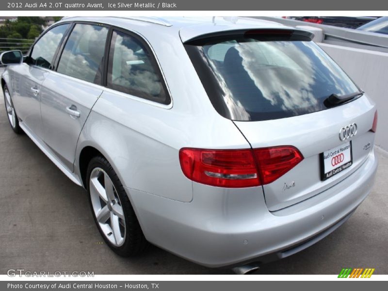 Ice Silver Metallic / Black 2012 Audi A4 2.0T quattro Avant