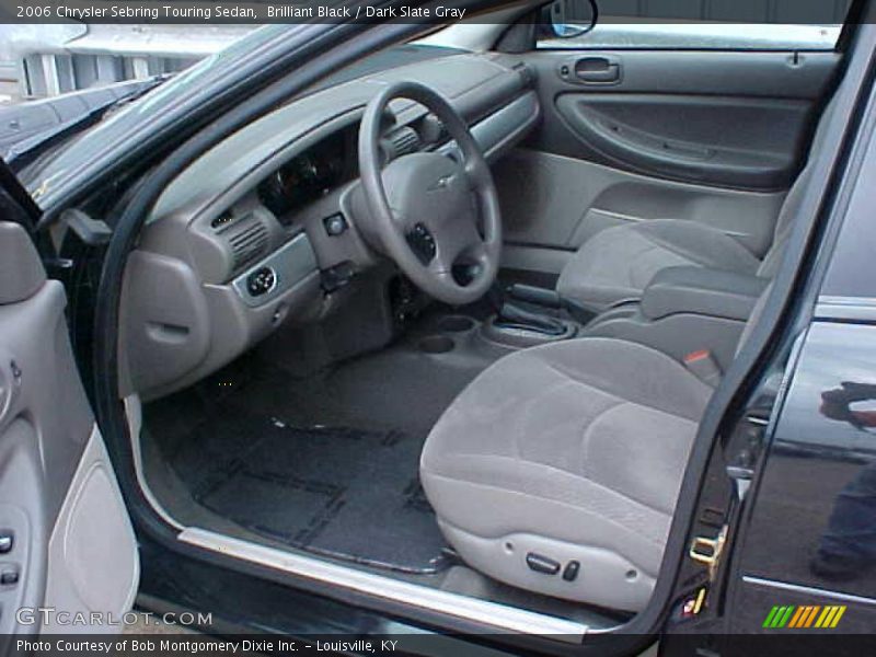 Brilliant Black / Dark Slate Gray 2006 Chrysler Sebring Touring Sedan